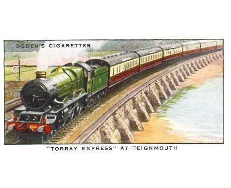 OGDENS, complete (3),m Modern Railways, Modes of Conveyance, Ocean Greyhounds, VG to EX, 125
