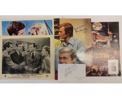 CINEMA, signed selection, inc. FoH stills (4), The Killers by John Cassavetes, 55 Days at Peking by Leo Genn, (trimmed) Lost 