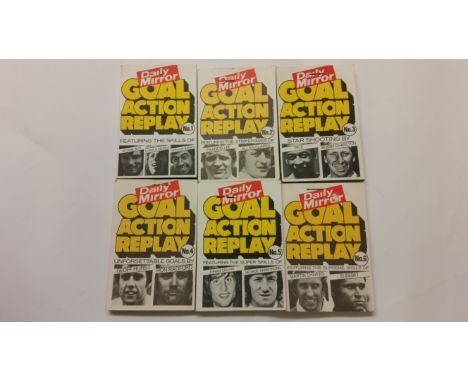FOOTBALL, booklets, inc. Daily Mirror Goal Action Replay (complete); M&amp;B Midlands Football Fixtures (1959-67 &amp; 1968-6