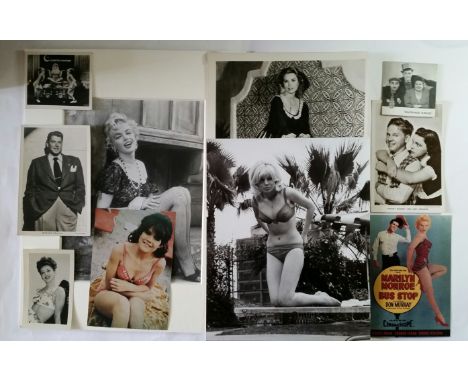 ENTERTAINMENT, unsigned promotional photos, p/cs etc., portraits, scenes, inc. Marius Goring, Edith Evans, Ingrid Bergman, Sh