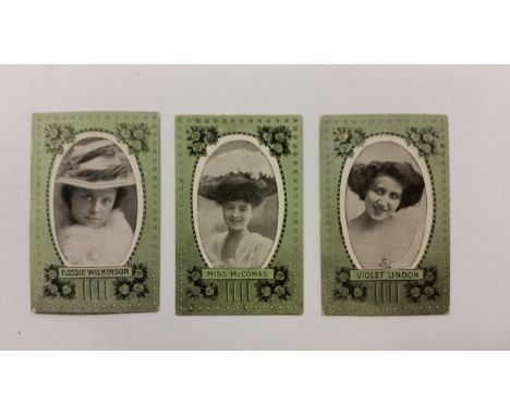 B.A.T., p/b selection, part sets (13) &amp; odds inc., Actresses (light brown 1910) animals (some duplication), beauties, bir