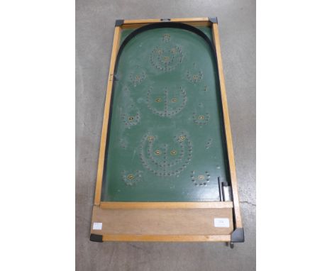 A bagatelle board