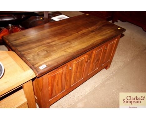 A hardwood trunk