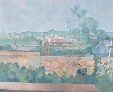 
	
		λ†&nbsp;Susan Hawker (British b.1949), 
		Garden Wall,
		Oil on canvas 
		Signed verso, further signed, dated and inscri