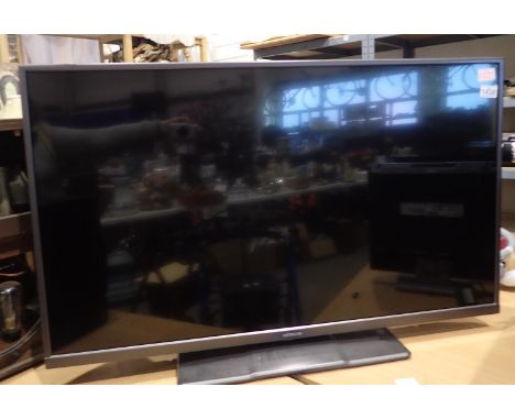 Hitachi 42 inch flat screen TV with remote (8537) model 42HXT12U. Not available for in-house P&P, contact Paul O'Hea at Mailb