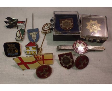 Small collection of enamel badges. P&amp;P Group 1 (£14+VAT for the first lot and £1+VAT for subsequent lots) 