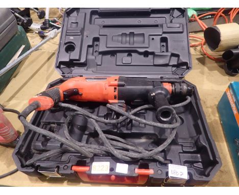 Milwaukee PH 27X 23 OU electric drill, untested. Not available for in-house P&P, contact Paul O'Hea at Mailboxes on 01925 659