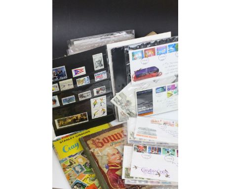 Quantity of Stamps and First Day Covers including Two Albums