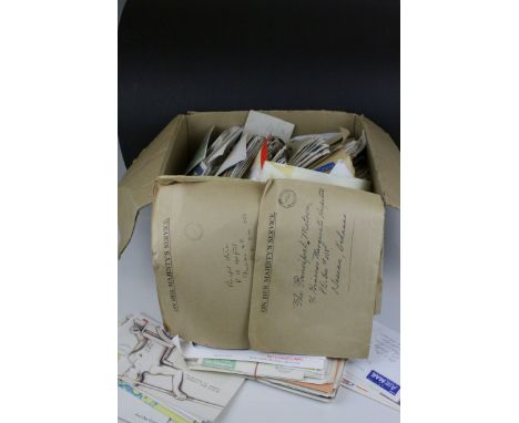 Philatelic Interest - Box with First Day Covers, First Day Issues, Stamps on Envelopes , etc