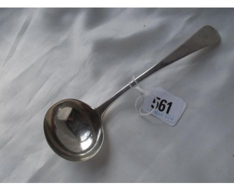 Georgian oe pattern sauce ladle Lon 1800 by SH 48g  
