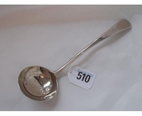 Georgian oe pattern sauce ladle Lon 1801 by SA 40g  