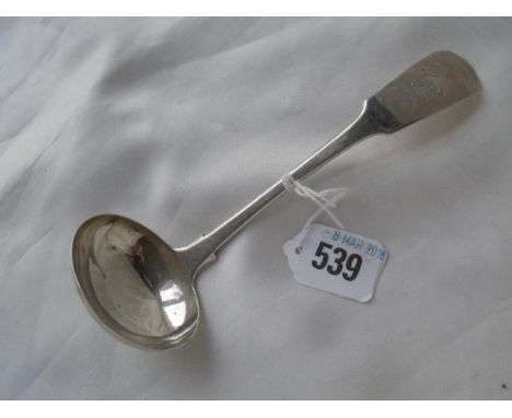 Georgian Scottish fiddle pattern sauce ladle Edin 1825   by WM 45g        