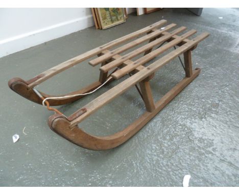 A vintage sleigh