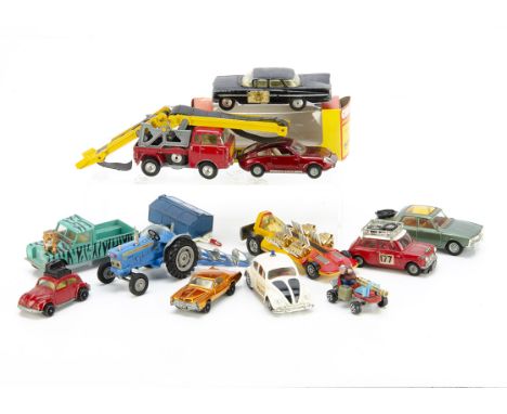 Corgi Toys, including Gift Set 7 Daktari Set, 438 Land Rover, spun hubs, five figures, Paula, Dr Marsh Tracy with chimp Judy,