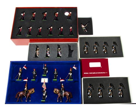 Britains New Metal boxed sets comprising 21piece set 40293 Band of the Royal Marine Light Infantry, contents as new, but box 