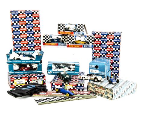 Vintage Scalextric, including C-36 Honda, C14 Matra, C80 Offenhauser, circa 124 Ferrari 312 T, C.051 B.R.M P.160, circa 123 U