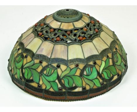 A modern stain glass Ceiling Light. (1)