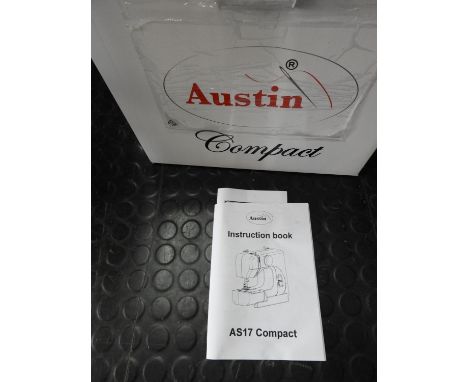 Boxed Austin AS Compact Sewing Machine 