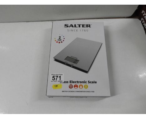 Salter Electronic Kitchen Scales 