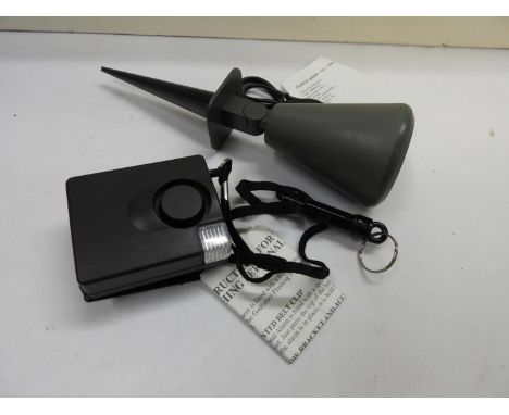 Personal Alarm with Torch and Blue Tooth Garden Speaker 