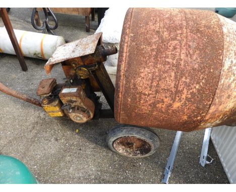 Petrol Engine Cement Mixer 