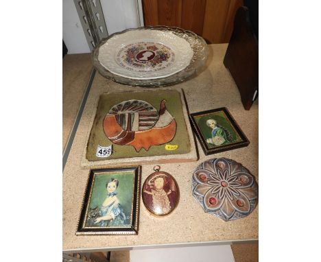 Decorative Tile, Miniatures etc 