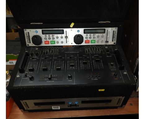 Disco Mixer CD Player/Amplifier 