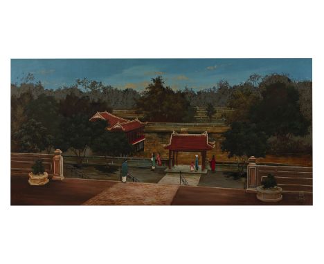 TRƯƠNG VĂN THÀNH (VIETNAM, ACTIVE 20TH CENTURY) THE CO-FOUNDER OF THE THÀNH LÊ STUDIO OF HANOI, SCHOOL OF THỦ DẦU MỘT La cité