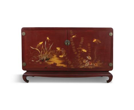A ‘GOLDFISH OF ABUNDANCE’ LACQUER BUFFET OR CREDENCE BY THE STUDIO OF NGUYEN THÀNH LÊ (1919-1923) VIETNAM, 20TH CENTURY It op