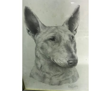 AFTER MICK CAWSTON "English Bull Terriers", colour print, limited edition No'd. 352, signed in pencil, together with eleven o