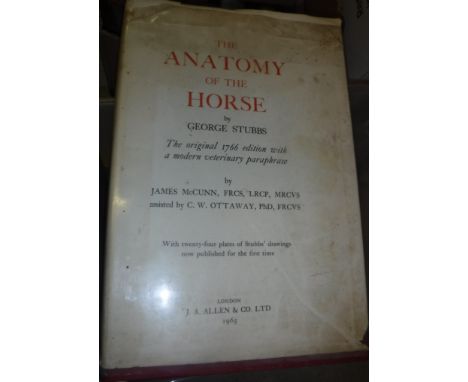 GEORGE STUBBS "Anatomy of the Horse", published J A Allen &amp; Co. Ltd, 1965, R LYDEKER "Animal Portraiture", published Fred