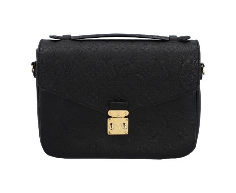LOUIS VUITTON Umhängetasche "POCHETTE METIS", Koll. 2017. Akt. NP.: 2.100,-€. Klassisches Modell aus der Monogram Empreinte L
