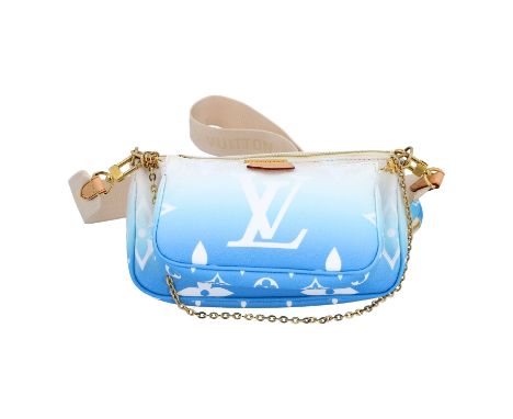 LOUIS VUITTON Umhängetasche "MULTI POCHETTE", Koll. 2021. SUMMER BY THE POOL Kollektion (Resort 2021). Ausverkauft und nicht 