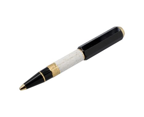 MONTBLANC Kugelschreiber "WILLIAM SHAKESPEARE". Writers Edition von 2016. Limitierte Auflage 8.110 / 9.000. Korpus aus weißem