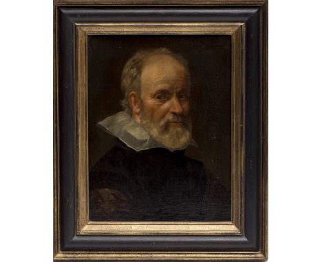 Copie d'après François Pourbus le Jeune (1569/70-1622), Portrait de Pierre de Francqueville (1548-1615), France, XIXeHuile su