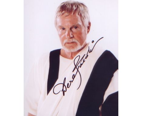 Gladiator Sir Derek Jacobi. 10”x8” portrait in character from ‘Gladiator.’ Excellent. Est £8-10