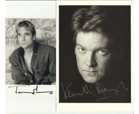 TV Film collection 25 mainly 6 x 4 photos including Hugh Grant, Liz Hurley, John Hurt, Charlton Heston, Julie Andrews dedicat