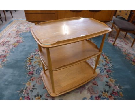 An Ercol three tier trolley