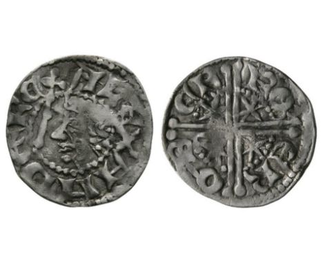 1250-1280 AD. First coinage, type III. Obv: profile bust and sceptre with ALEXANDER REX legend with ER ligated. Rev: long voi