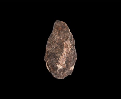 . A piece of one of the most interesting Chondrites found in northwest Africa; a much studied meteorite, classified variously