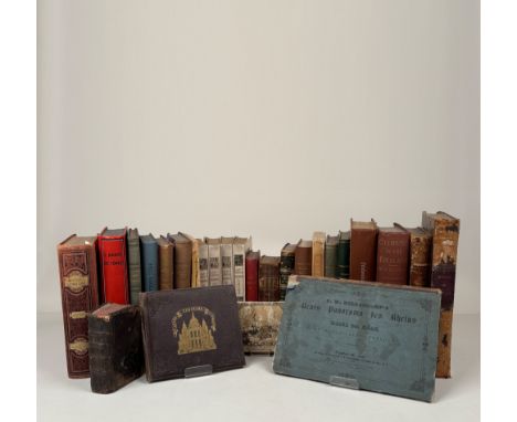 GeografieBücher und Panoramen (Konvolut 26 Stück)18.-20. Jahrhundertzwischen 16° (12 x 9,5 cm) und Lex. 8° (28 x 21,5 cm)Gesc