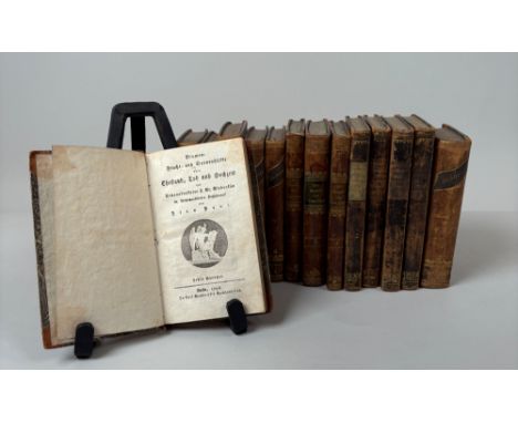Jean PaulBücher (Konvolut 17 Stück)zwischen kl. 8° (16,5 x 10,5 cm) und 8° (20 x 12,5 cm)Geschäftsauflösung Wolfdietrich Hass