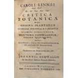 Carl von Linné: Critica Botanica