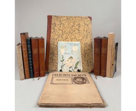 Kunst Frankreich 20. Jahrhundert u.a.Bücher (Konvolut 12 Stück)zwischen gr. 8° (23,5 x 16 cm) und gr. 2° (48 x 37,5 cm)Geschä
