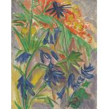 Ernst Ludwig Kirchner. „Glockenblumen“. 1919