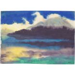 Emil Nolde. „Bergsee“ (Schweiz).