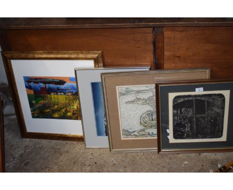 PRINTS, MOUNTAIN SCENES, LANDSCAPES ETC (4)