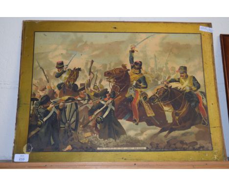 PRINT OF THE CHARGE OF THE LIGHT BRIGADE