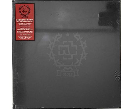 RAMMSTEIN - XXI LP BOX SET (LIMITED EDITION/ NUMBERED/ 14x LP - UNI-0602527-29663). A superb M/ Factory sealed copy of Rammst