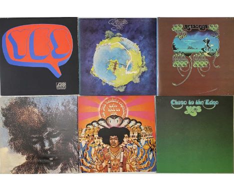 ROCK ICONS - LP PACK. A smashing collection of 23 rock LPs. Artists/ titles include Yes inc The Yes Album (2400101, UK og plu